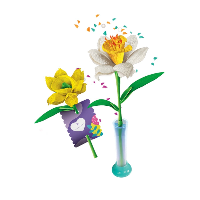 clementoni-idea-create-your-flowers-daffodil-bastel-blumen-set image 2
