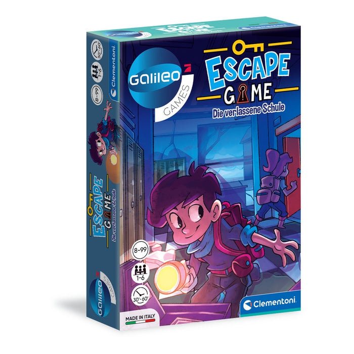 clementoni-galileo-games-escape-game-die-verlassene-schule-escape-room-brettspie image 1