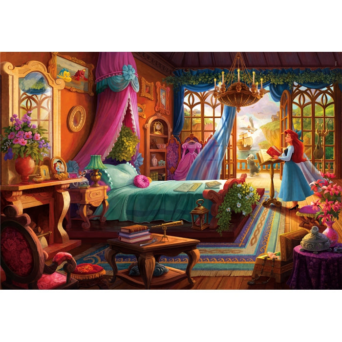 clementoni-ariel-puzzle-500-teile-disney-prinzessinnen image 2