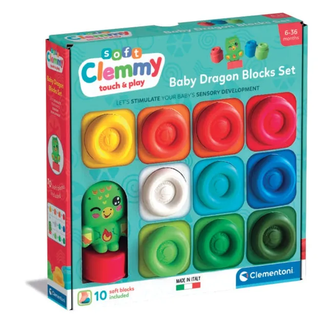 clementoni-clemmy-tryme-box-bausteine-drache-10-weiche-bausteine image 1