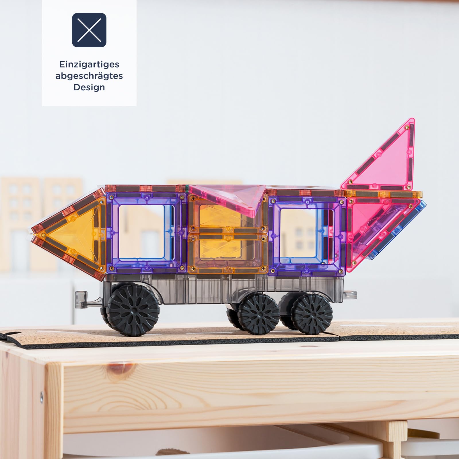 connetix-magnetbausteine-pastell-transport-pack-50-st-ck-mit-fahrzeugen image 4