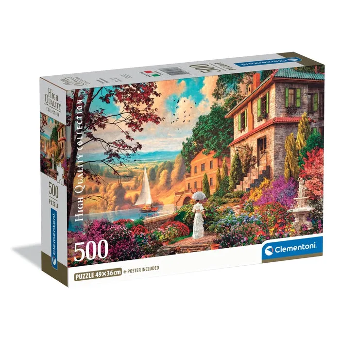 clementoni-victorian-promenade-500-teile-puzzle image 1