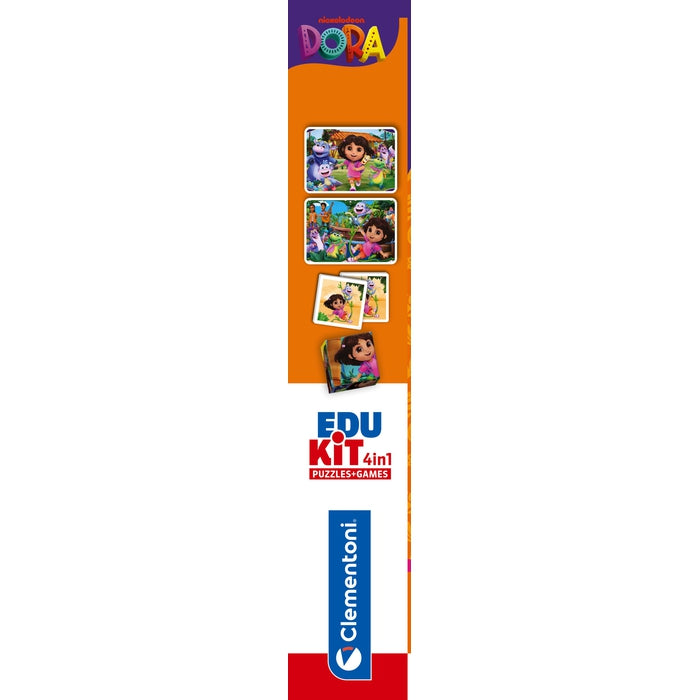 clementoni-edukit-4-in-1-dora-lernspiele-set image 8