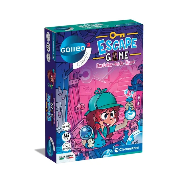 clementoni-galileo-games-escape-game-das-labor-des-dr-frank-kartenspiel image 1