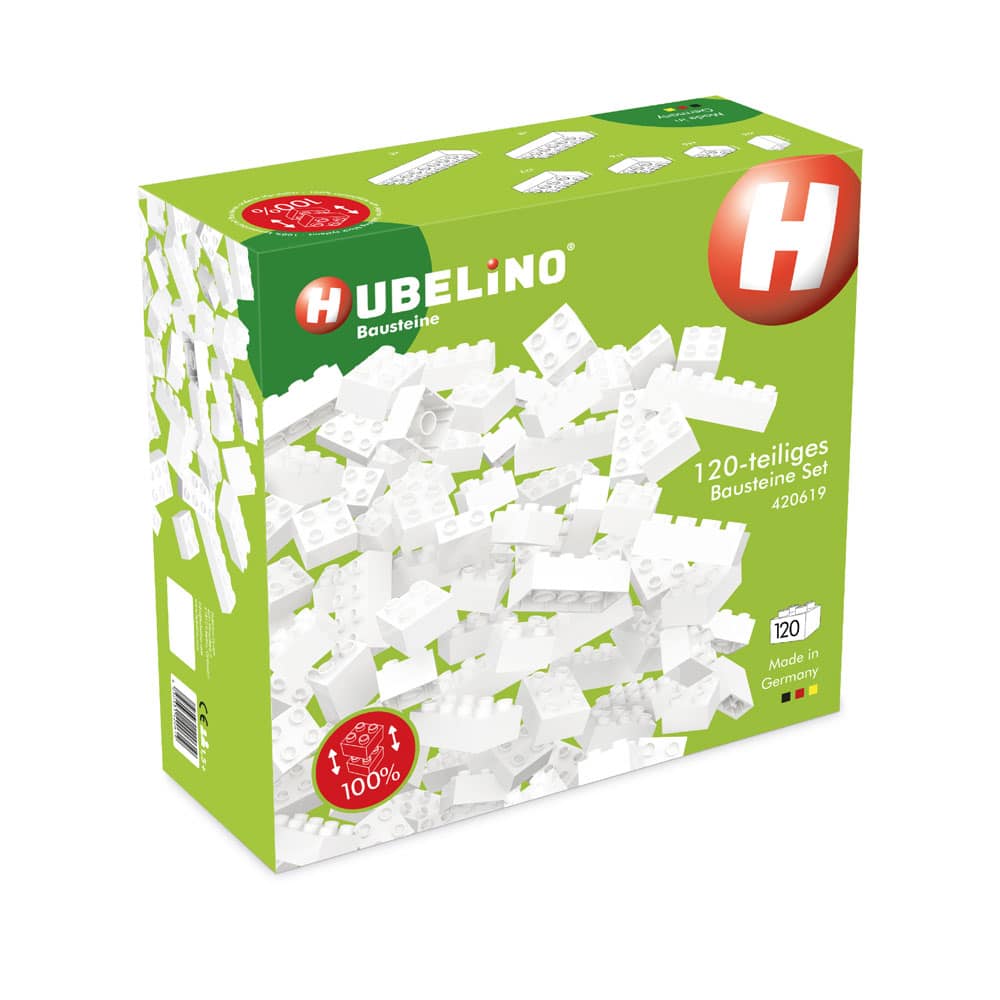 hubelino-wei-e-bausteine-120-teilig-konstruktionsbausteine-set image 1