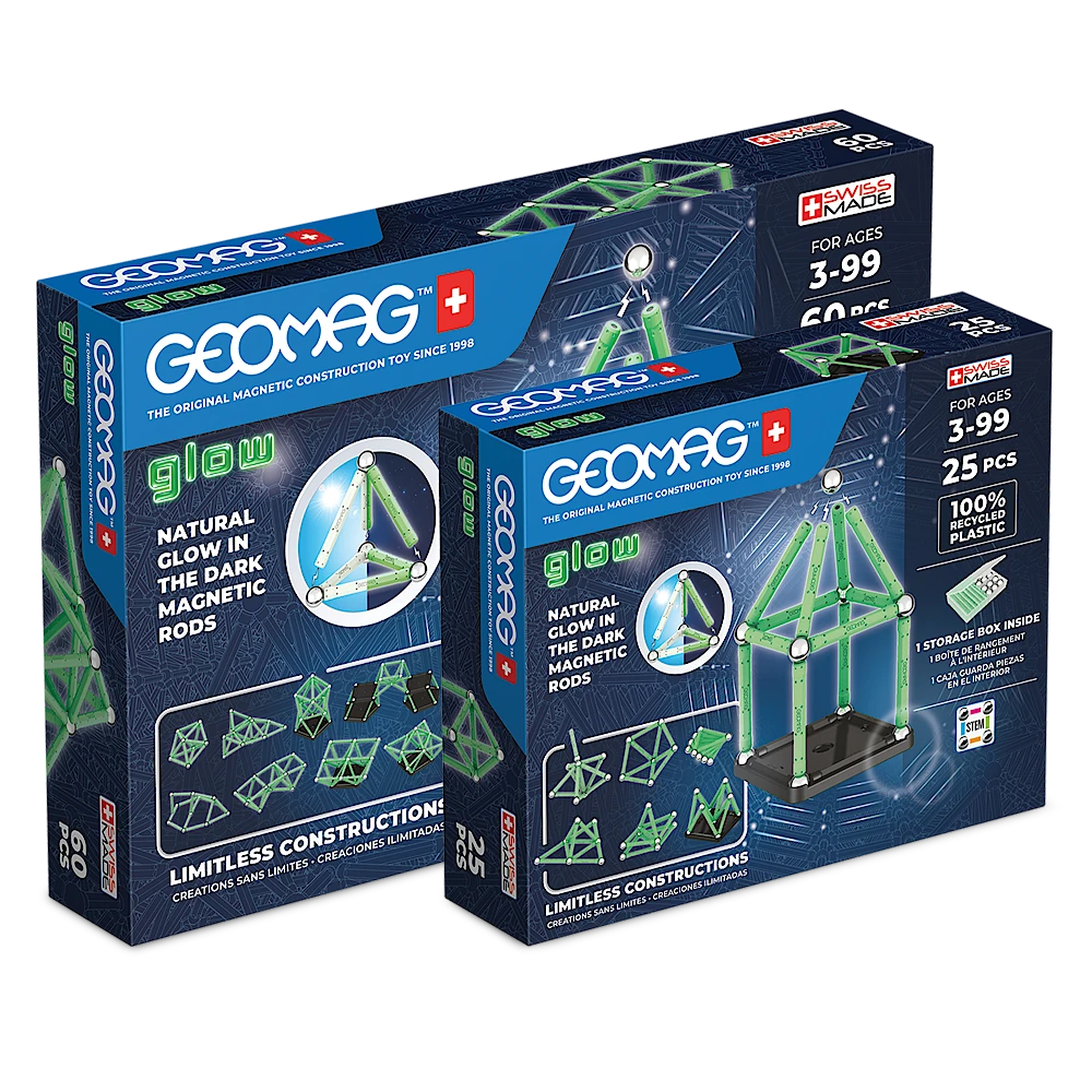 geomag-glow-bundle-medium-magnetisches-leucht-bauset-im-vorteilspack image 1