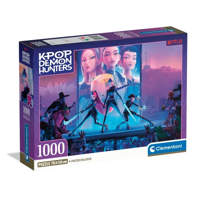 clementoni-kpop-demon-hunters-puzzle-1000-teile image 1