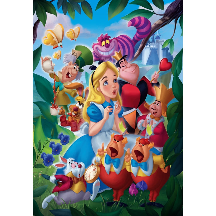 clementoni-disney-alice-in-wonderland-puzzle-1000-teile-70-x-50-cm image 2