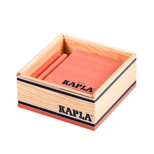 kapla-set-mit-40-rosa-baukl-tzen-holz-baukasten image 6