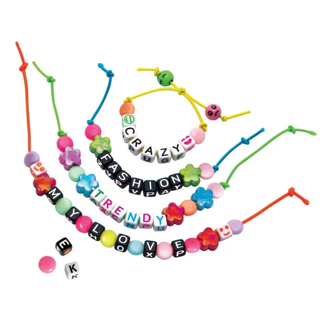 clementoni-crazy-chic-spruch-armb-nder-schmuck-bastelset image 1