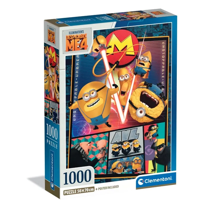 clementoni-despicable-me-4-puzzle-1000-teile-minions image 1