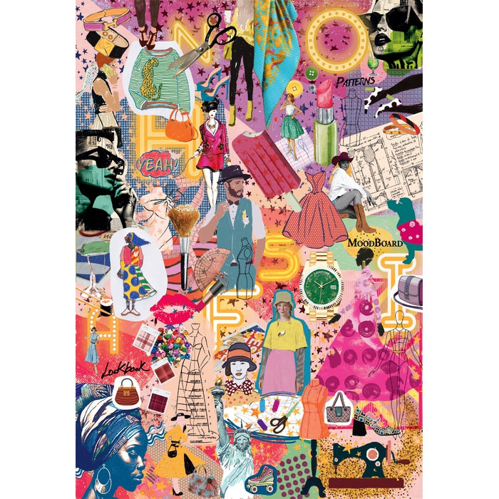 clementoni-more-is-more-fashion-design-puzzle-1000-teile-70-x-50-cm image 2