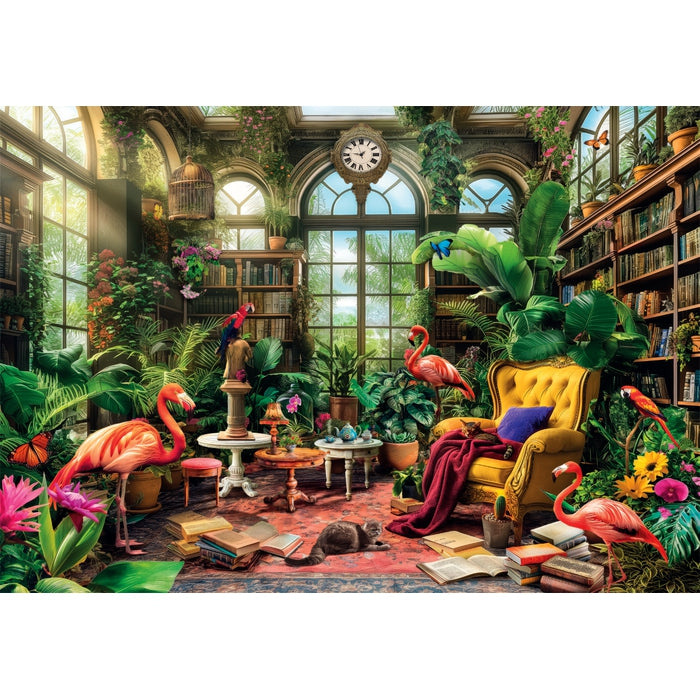 clementoni-the-greenhouse-library-puzzle-1000-teile-70-x-50-cm image 2