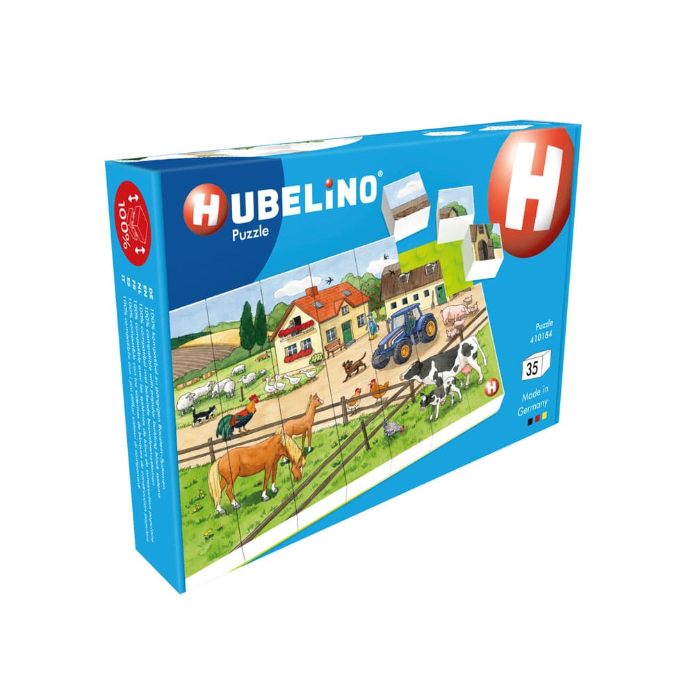 hubelino-puzzle-leben-auf-dem-bauernhof-35-teilig-steckpuzzle-mit-grundplatte image 1