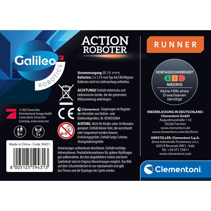 clementoni-galileo-robotics-action-roboter-runner-lauf-roboter-bausatz image 5