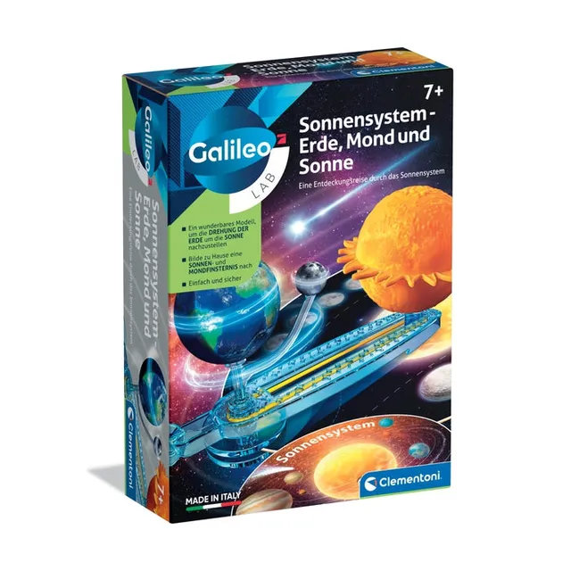 clementoni-galileo-lab-sonnensystem-erde-mond-und-sonne-modell image 1