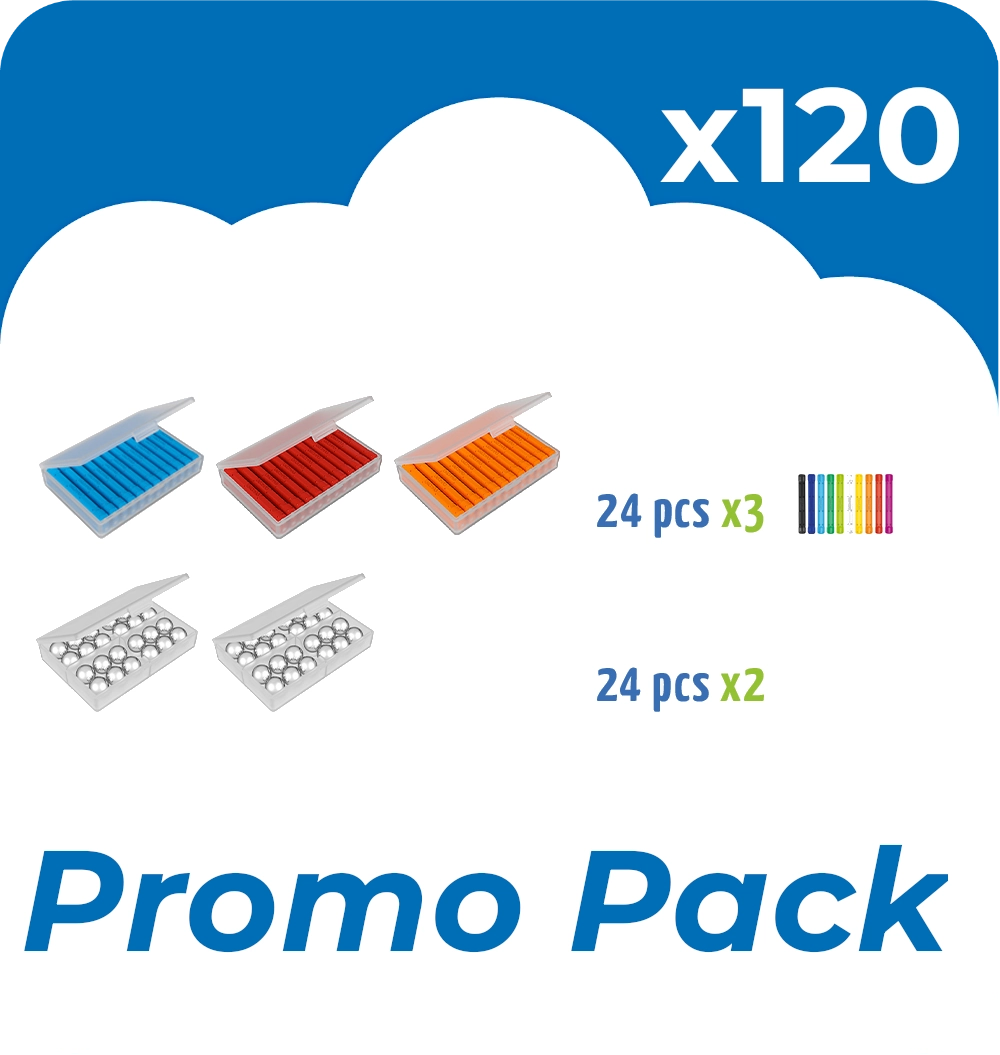 geomag-box-bundle-120-teile-3-box-2-kugelbox-magnet-konstruktionsspiel image 1