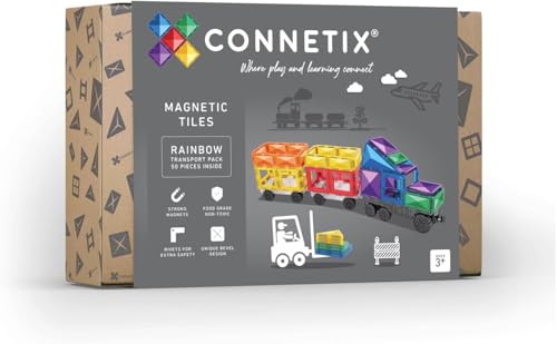 connetix-regenbogen-transport-pack-magnetbausteine-fahrzeuge-50-st-ck image 7