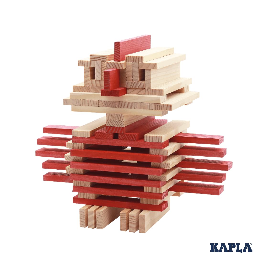 kapla-set-40-baukl-tze-rot-holzpl-ttchen-erg-nzung image 2