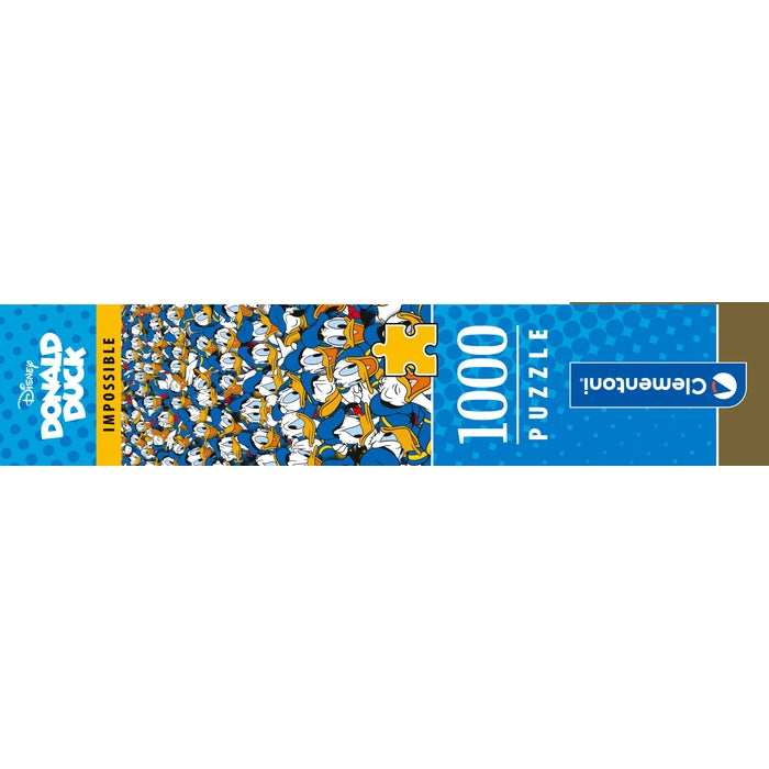 clementoni-donald-duck-puzzle-1000-teile-impossible-edition image 7