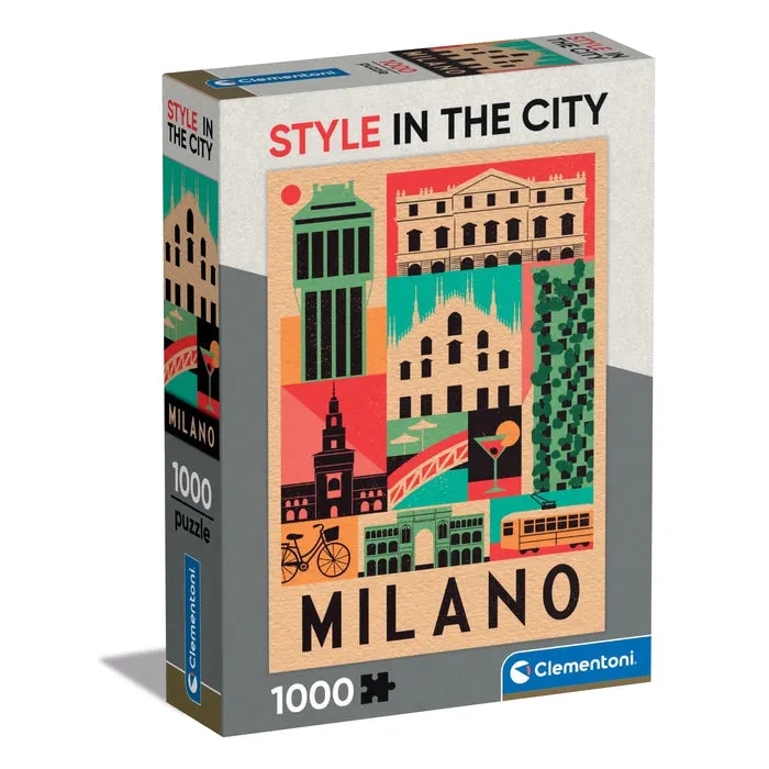 clementoni-style-in-the-city-milano-puzzle-1000-teile image 1