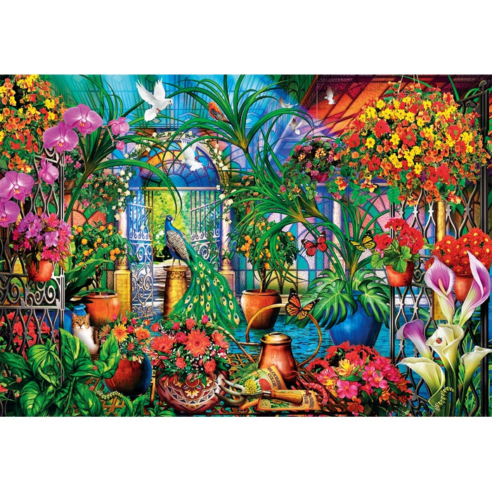 clementoni-the-greenhouse-caretakers-puzzle-500-teile image 2