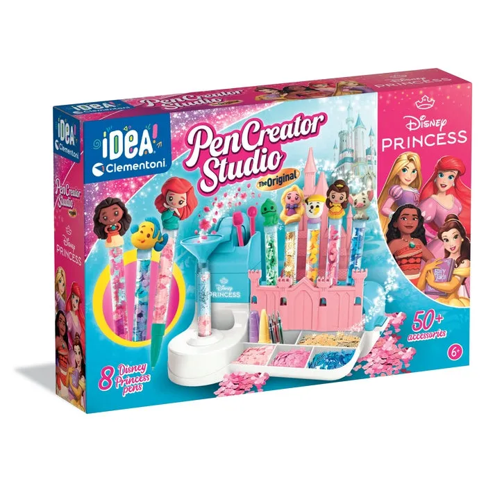 clementoni-idea-mein-stift-atelier-princess-kreativset-mit-8-stiften image 1