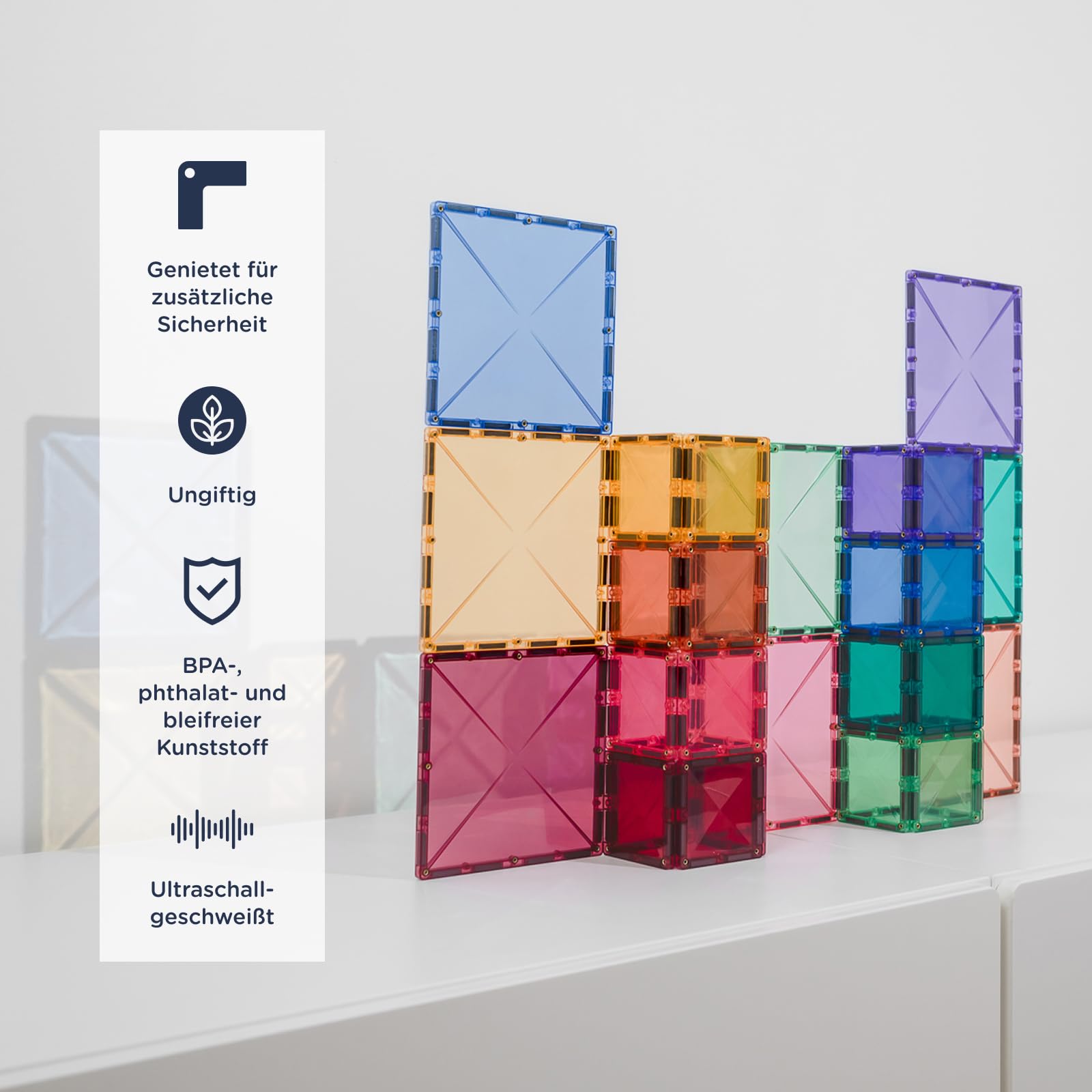 connetix-pastell-quadrat-pack-magnetbausteine-40-st-ck image 3