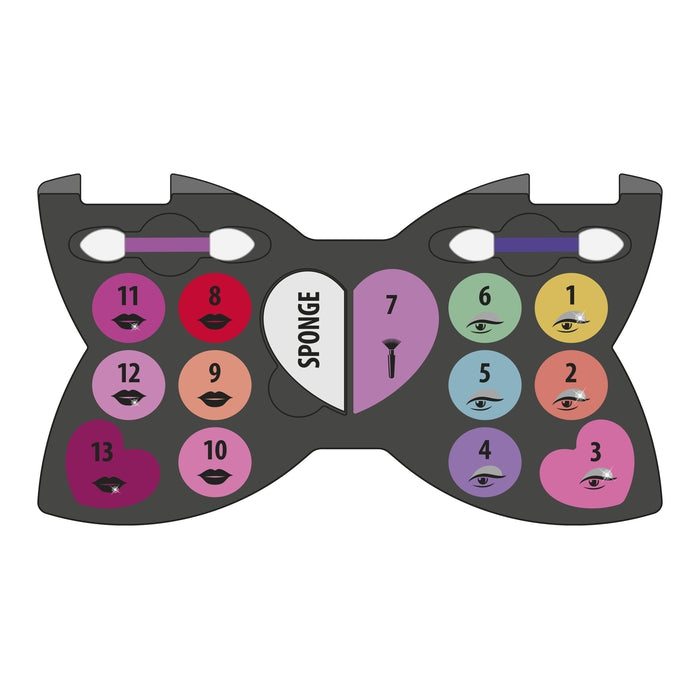 clementoni-crazy-chic-ribbon-ready-schminktasche-make-up-set image 5