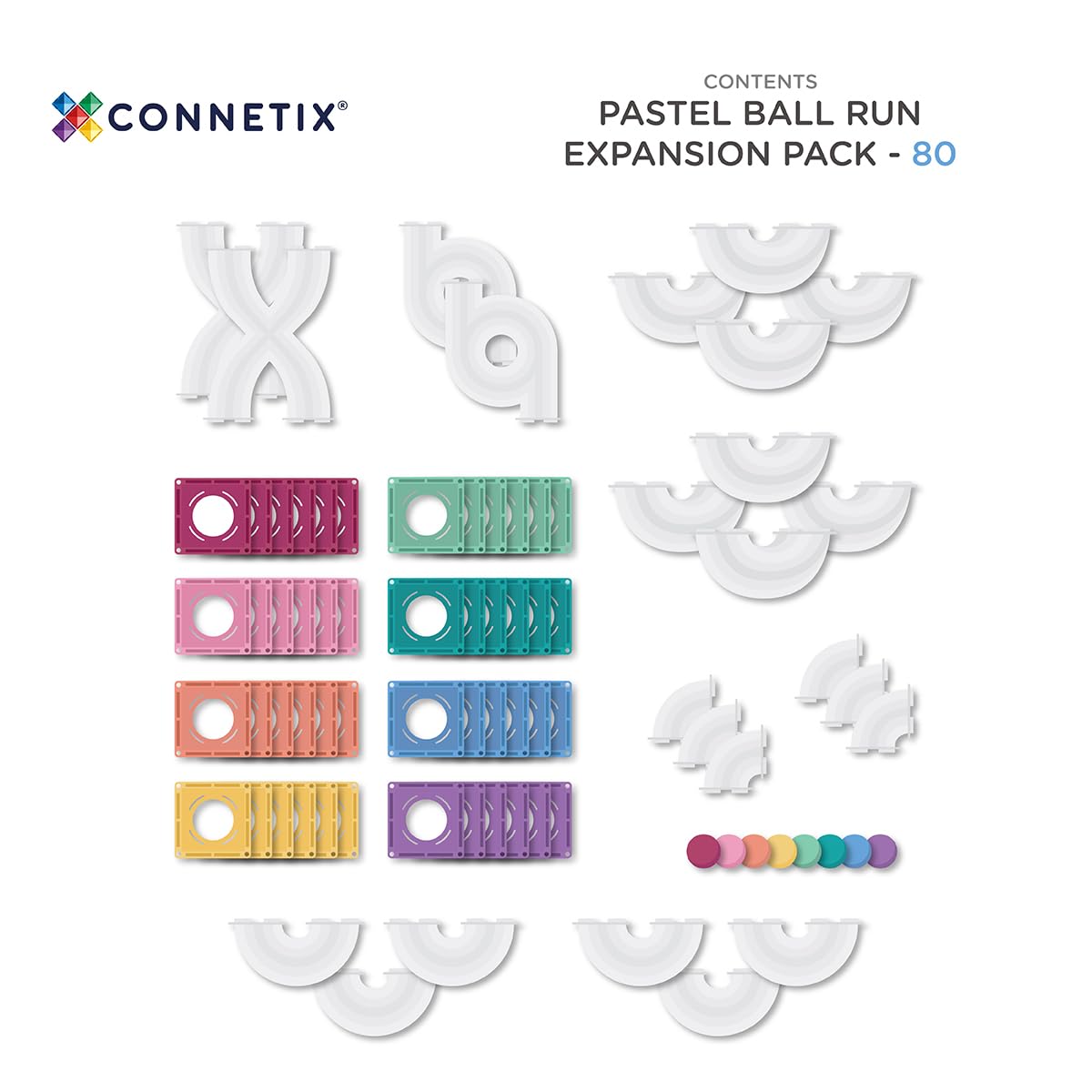 connetix-magnetbausteine-pastell-ball-run-pack-80-st-ck image 6