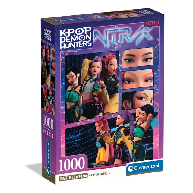 clementoni-kpop-demon-hunters-puzzle-1000-teile-2 image 1