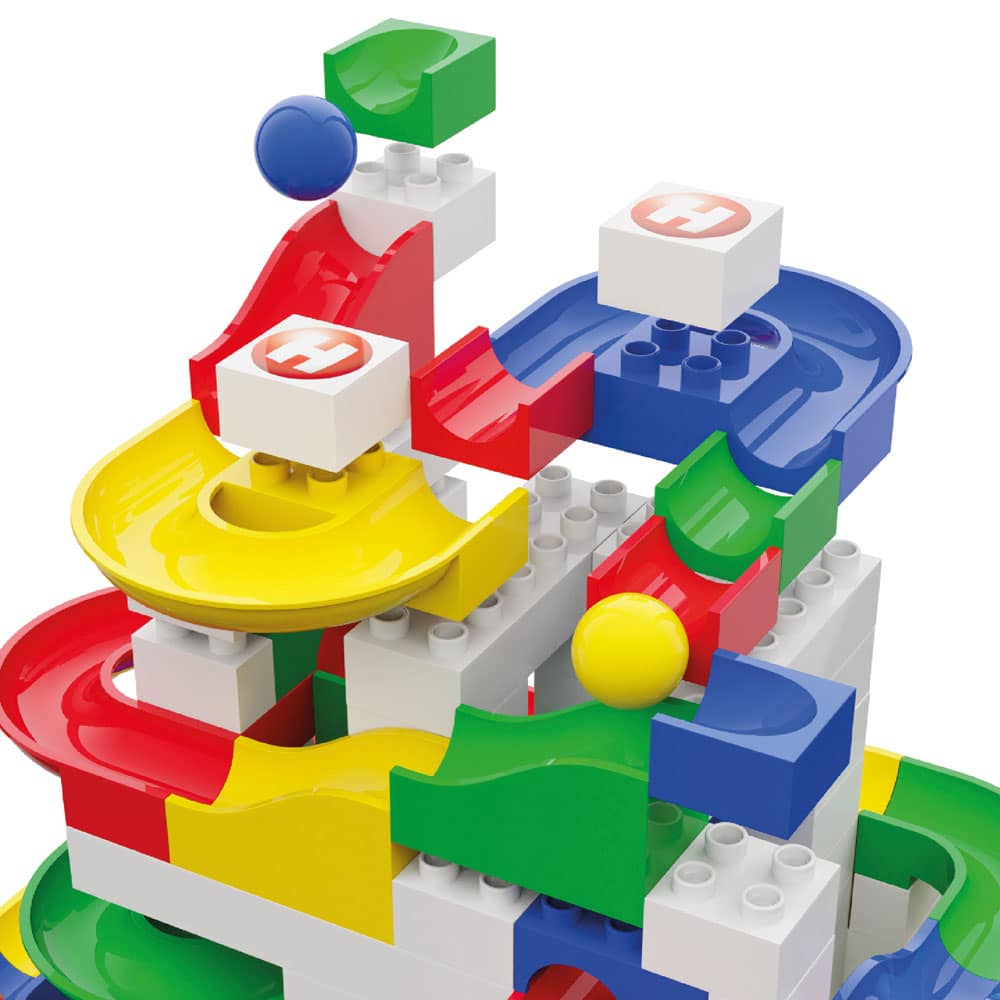 hubelino-basic-building-box-kugelbahn-123-teilig image 4