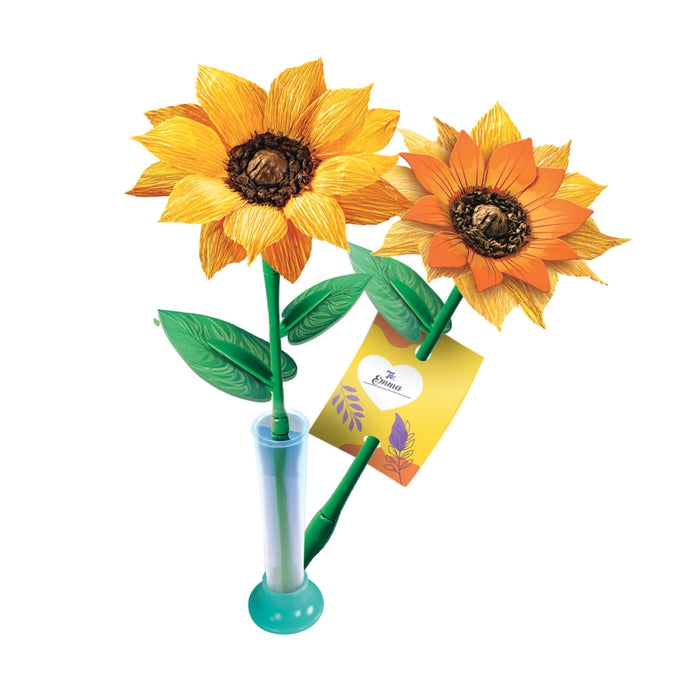 clementoni-idea-deine-blumen-kreationen-sonnenblume-bastelset image 2