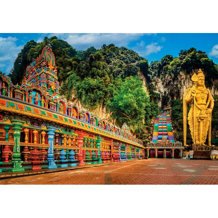 clementoni-puzzle-painted-batu-caves-1000-teile-70-x-50-cm image 2