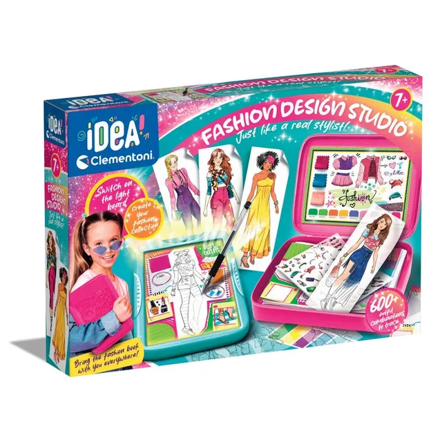 clementoni-fashion-design-studio-mit-leuchttafel image 1