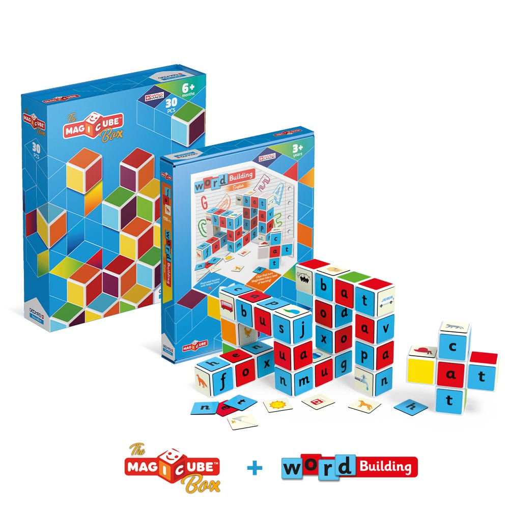 geomag-magicube-box-word-building-bundle-magnetische-bauw-rfel-mit-wortspiel image 1