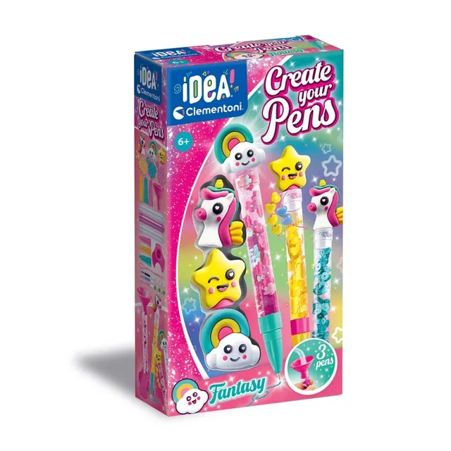 clementoni-idea-deine-stift-kreationen-fantasy-kreativset image 1