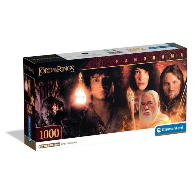 clementoni-the-lord-of-the-rings-ct-box-puzzle-1000-teile-98-x-33-cm image 1