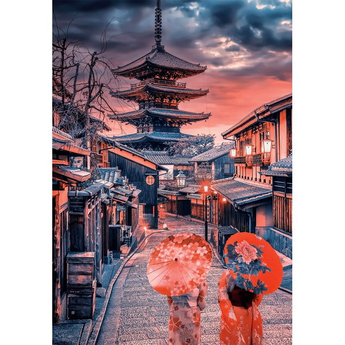 clementoni-evening-in-kyoto-puzzle-500-teile-49-x-36-cm image 2