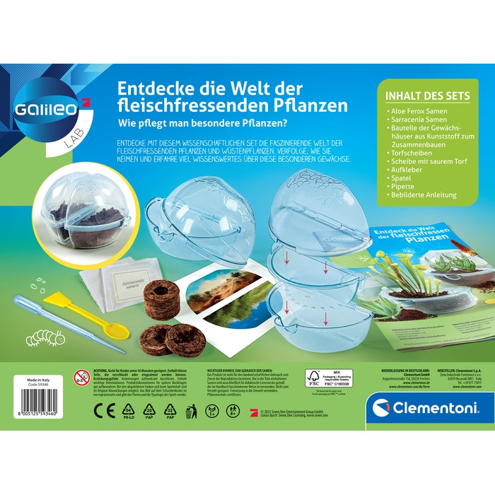 clementoni-galileo-lab-entdecke-die-welt-der-fleischfressenden-pflanzen-experime image 4