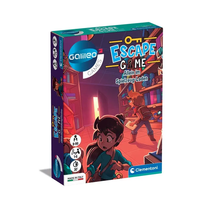 clementoni-galileo-games-escape-game-allein-im-spielzeug-laden image 1