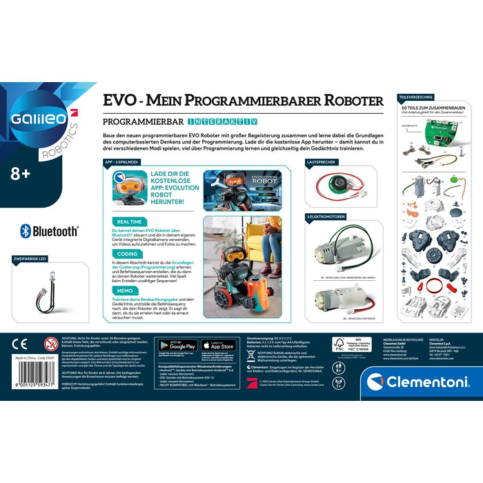 clementoni-galileo-robotics-evo-programmierbarer-roboter-mint-bausatz image 6