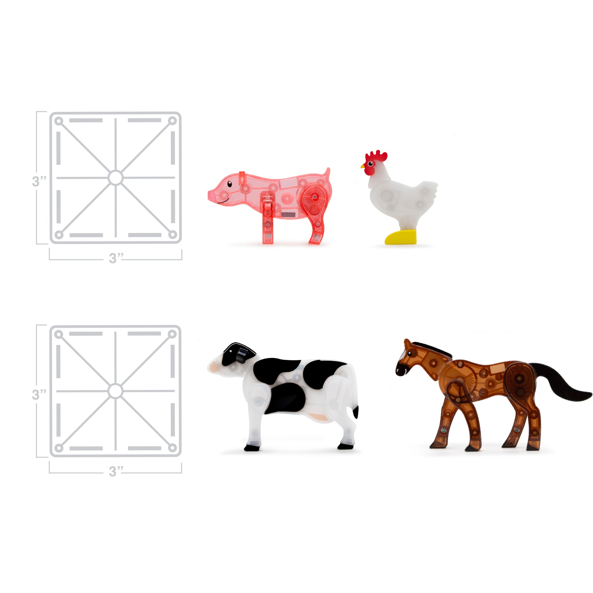 magna-tiles-farm-25-teiliges-bauernhof-set-mit-tieren image 7