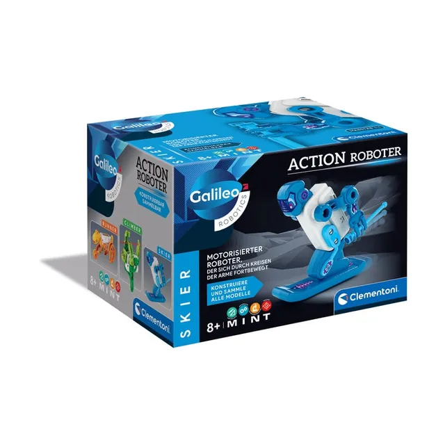 clementoni-galileo-robotics-action-roboter-skier-bausatz image 1