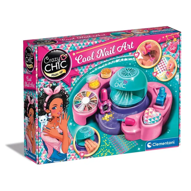 clementoni-crazy-chic-cool-nail-art-nagelstudio-set image 1