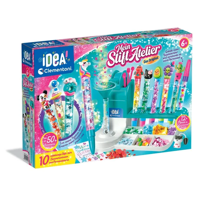 clementoni-idea-mein-stift-atelier-kreativset image 1