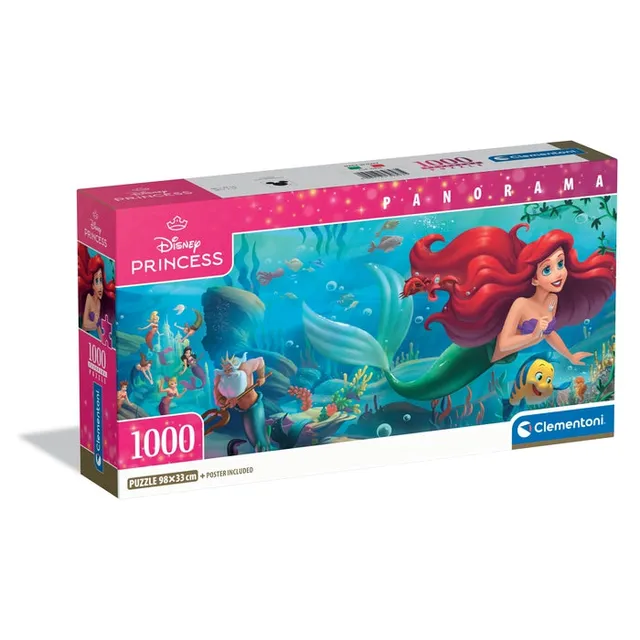 clementoni-the-little-mermaid-1000-teile-puzzle image 1