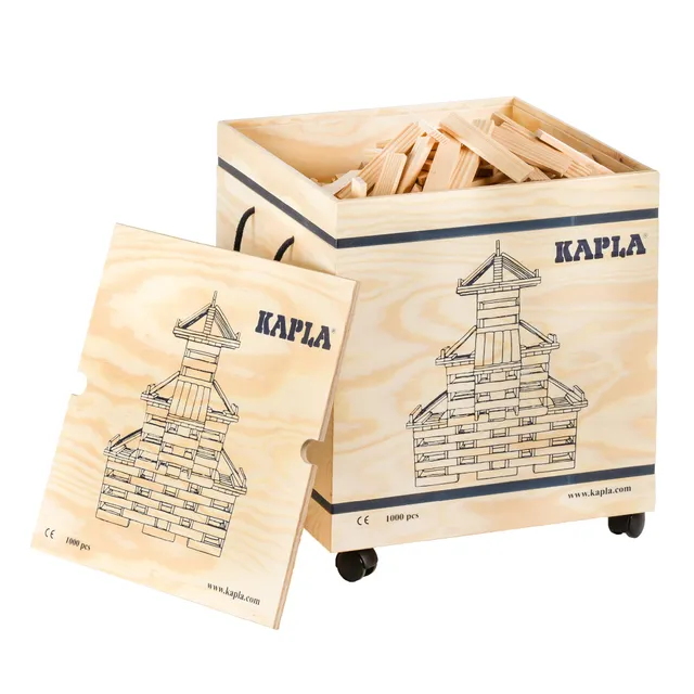 kapla-1000er-kiste-1000-holzpl-ttchen-natur-konstruktionsspiel image 1