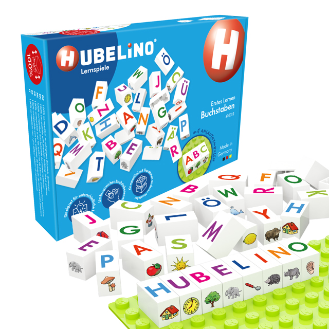 hubelino-erstes-lernen-buchstaben-80-teiliges-baustein-set image 1