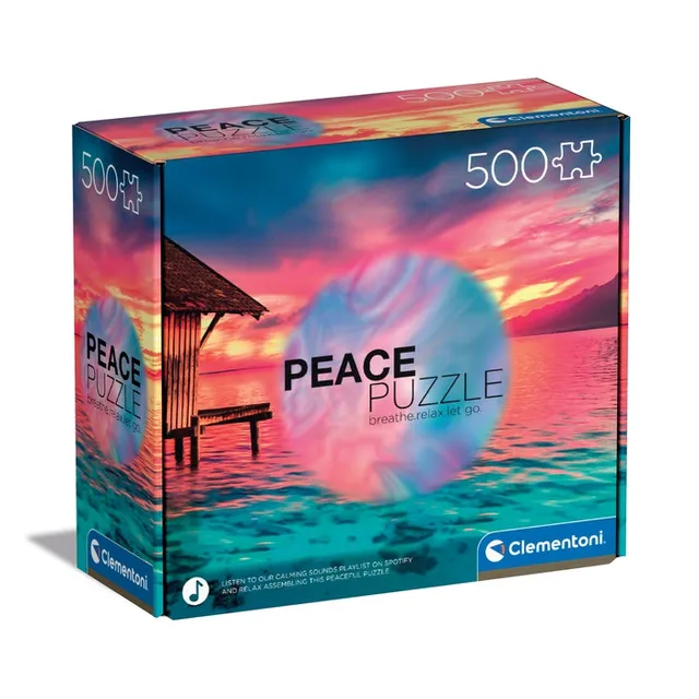 clementoni-peace-puzzle-living-the-present-puzzle-500-teile image 1